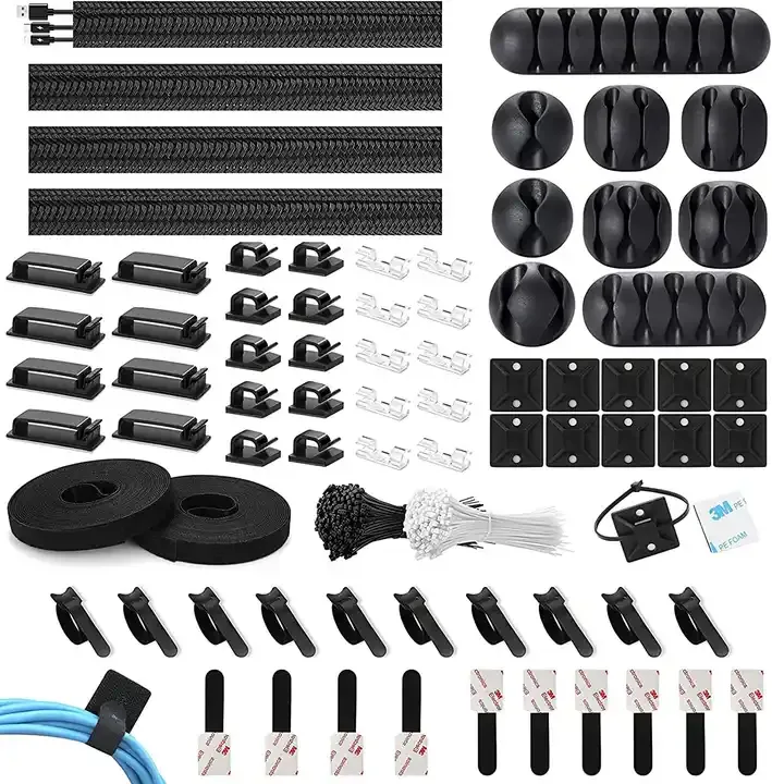 273-Piece Cable Management Kit for Home & Office product image | Njamala Store